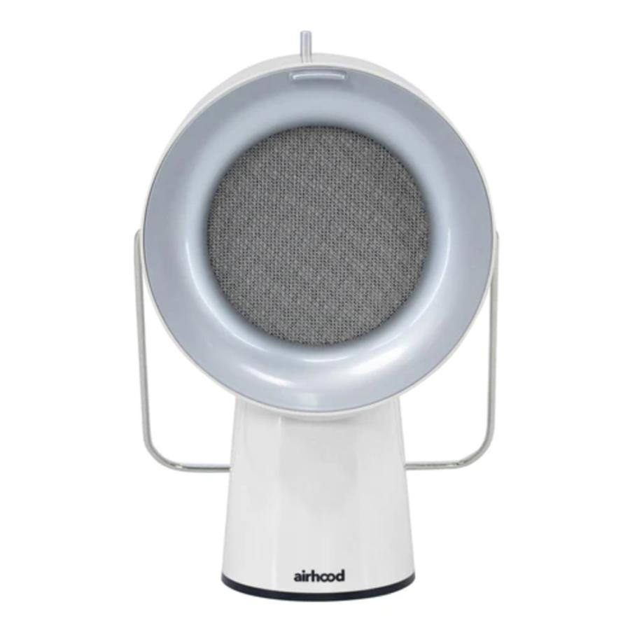 美品　air food エアフード　卓上換気扇 airhood 】世界初持ち運べる換気扇 ポータブルレンジフード