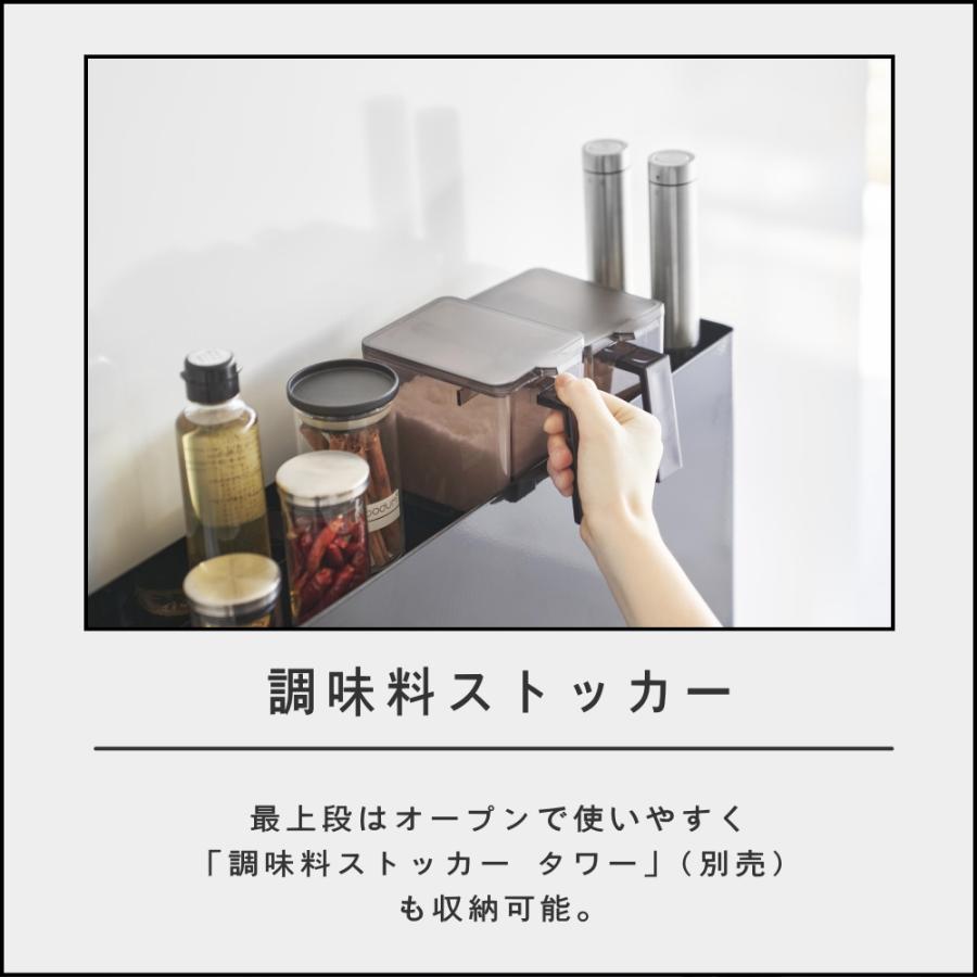 tower ( 隠せる 調味料 ラック 2段 タワー ) 山崎実業 公式 tower ( 隠せる 調味料 ラック 2段 タワー ) 山崎実業 公式