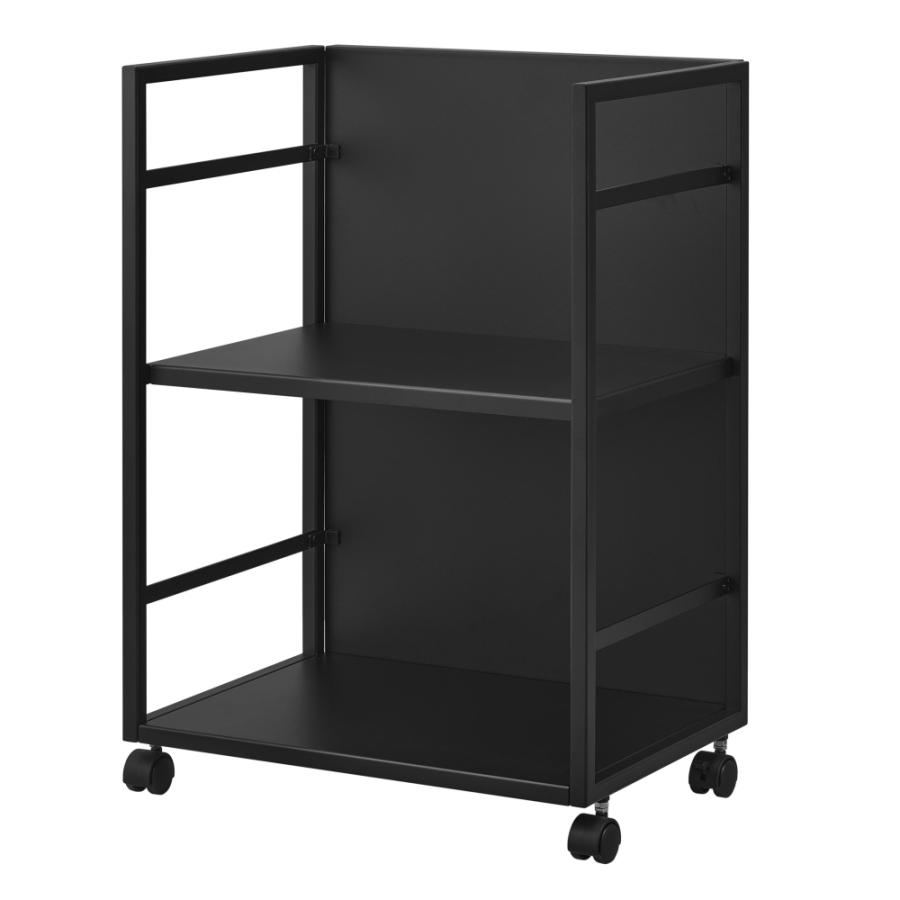 収納棚 楽天市場】山崎実業 tower タワー キッチン 収納 目隠しワゴン 2