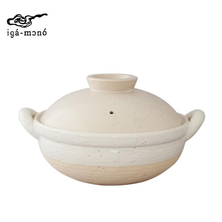 #即日発送　長谷園　ヘルシー蒸し鍋 　蒸し器付き 伊賀焼 楽天市場】【公式】 ヘルシー蒸し鍋 白 大 3200ml 長谷園 土鍋 9
