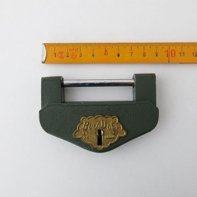 ブルドック印 倉庫錠 4号 V型（3枚鍵） : 西田金物店 - 通販 - Yahoo