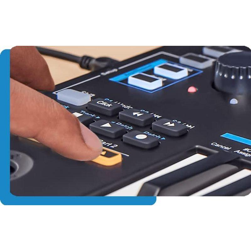注目ショップ・ブランドのギフト Nektar Technology Impact LX Mini MIDIコントローラー キーボード 鍵盤 トランスポートボタン DAWイン