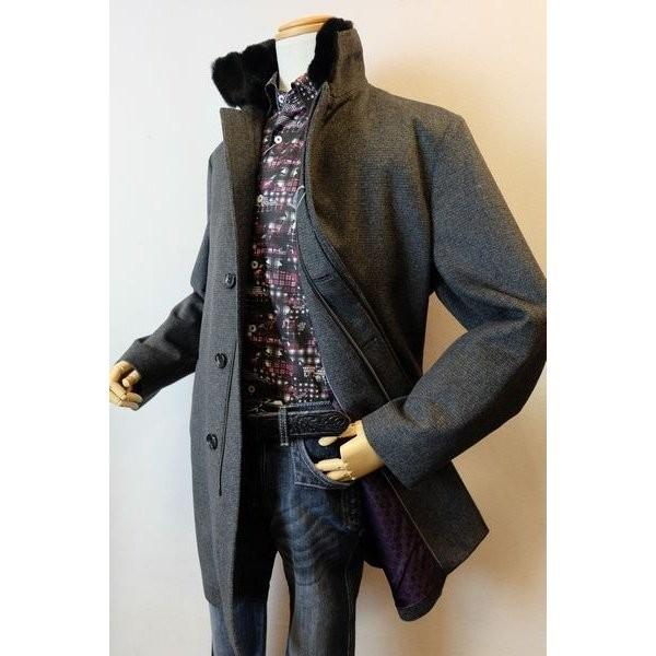 素晴らしい価格 ジーゲラン ラストブランドセール Geegellan メンズウェア 秋冬アウトレット現品限り品 グレー コート ジーゲラン セール６０ ｏｆｆ 送料無料 翌日着荷可 コート アウター