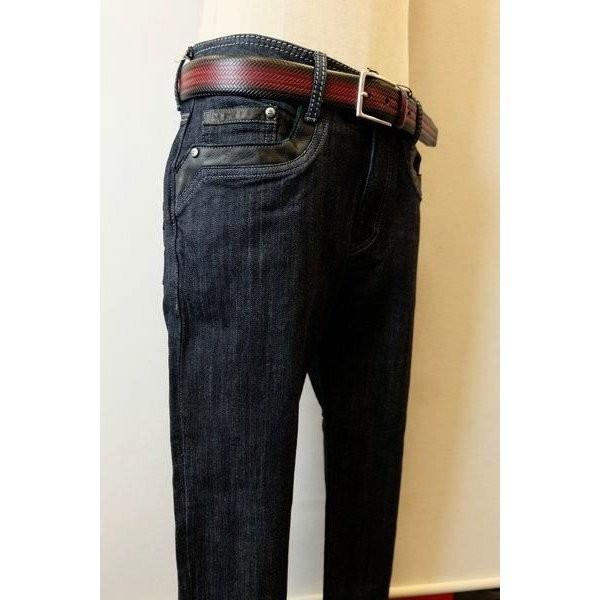 新品未使用品☆バラシ☆Barassi☆黒ストレートデニム☆79☆ウェスト