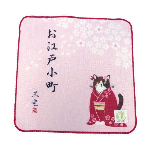 三毛猫 みやけこまちガーゼ ハンカチ 江戸小町 和柄 ほっこり可愛い コスプレ ハンドタオル ギフト用 無料ラッピング フレンズヒル 柴犬 しばたさん 日本製 012 102 57 エヌ ショッピング 仲見世商店街 通販 Yahoo ショッピング