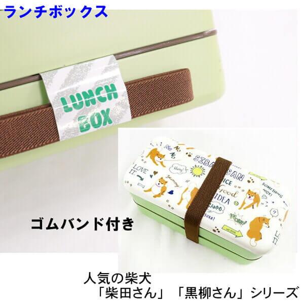 お弁当箱 箸付き しばたさん デイズ ランチボックス 2段 電子レンジ