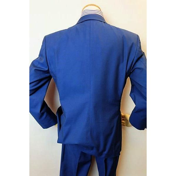 セール３５％ＯＦＦ ロンナースーツ ブルー ４６Ｃサイズ 春夏アウトレット現品限り品 メンズウェア LONNERの画像