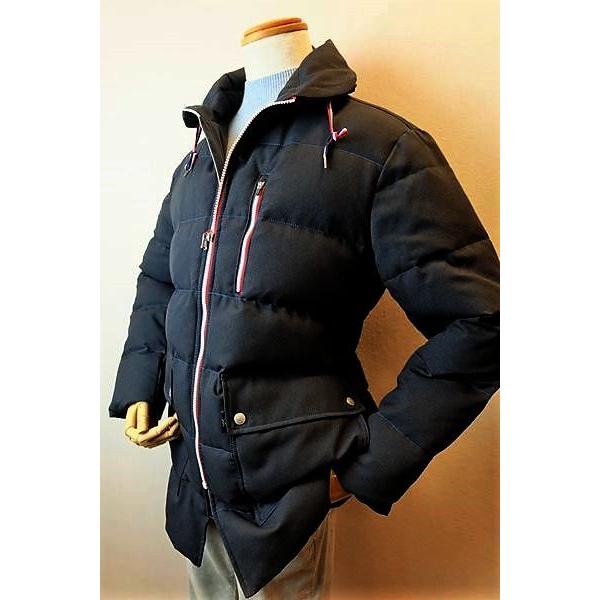 買取 価格 相場 セール３５ ｏｆｆ ラウラフェリーチェ Laura Felice ファッション ダウンジャケット ラウラフェリーチェ ネイビー 秋冬新作 ハーフコート 沼津仲見世商店街メンズファッション フォーシーズン ギャラリー 極上コレクションのダウンジャケットです