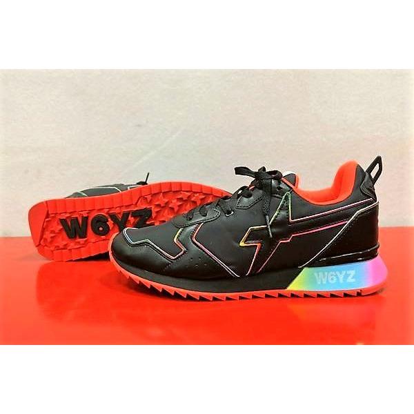 W6YZ ウィズ スニーカー ブラック インポート 秋冬新作 イタリア
