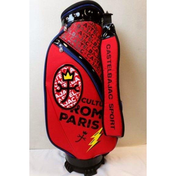 CASTELBAJAC カステルバジャック キャディバッグ レッド 春夏