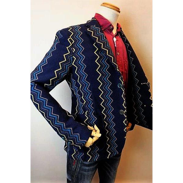 セール30％OFF BOB ボブ インポート ニットジャケット ネイビー