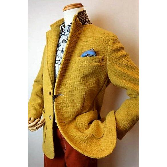 セール30％OFF BOB ボブ ニットジャケット マスタード 秋冬