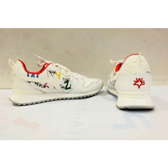 イタリア/W6YZ/ウィズ/ホワイト/レインボー/マルチカラー/25.5cm イタリア/W6YZ/ウィズ/ホワイト/レインボー/マルチカラー/25.5cm