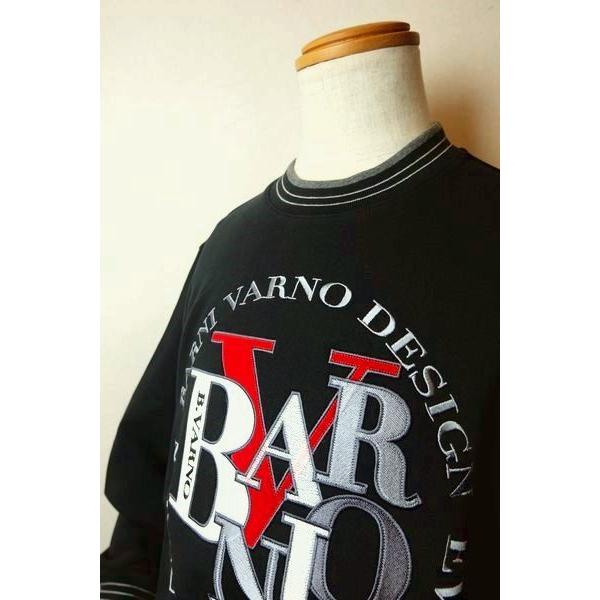 セール50％OFF バーニヴァーノ BARNIVARNO トレーナー ブラック