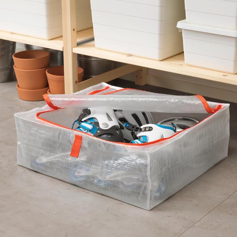 イケア（IKEA） 収納ケース 55×49×19cm 送料無料 ぺルクラ PARKLA 