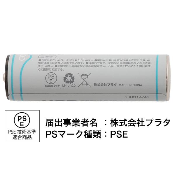 単三電池 充電池 単3形×10本セット Type-C充電 リチウムイオン電池