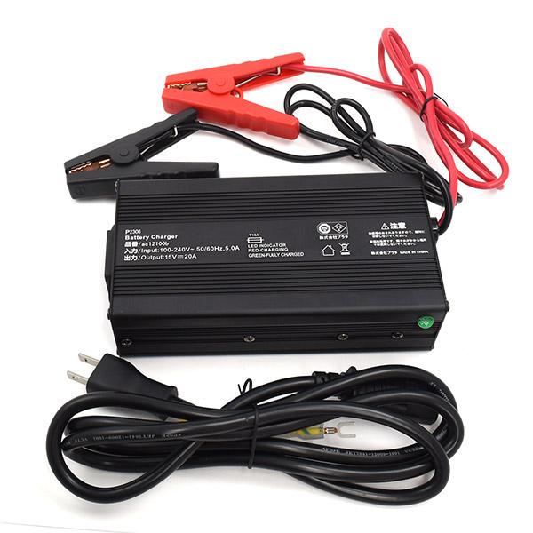 リン酸鉄リチウムイオンバッテリー用 充電器 充電用ACアダプター 15V
