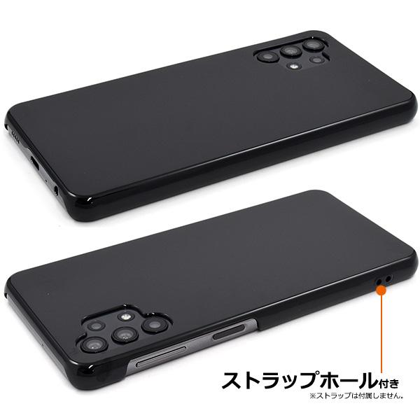 Samsung Galaxy A32 ブラック スマホケース付き Galaxy A32 5G カバー ケース 黒 ブラック ハードケース ギャラクシー