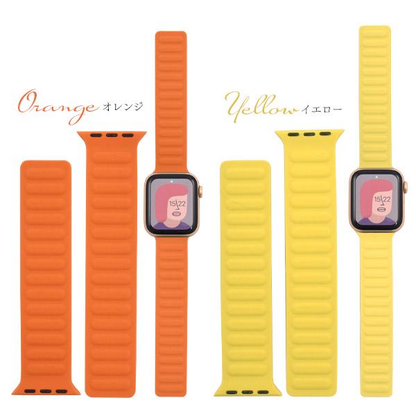 アップルウォッチ バンド ベルト マグネット式 シリコン Apple Watch おしゃれ 男性 女性 兼用 リバーシブル M/Lサイズ | ブランド登録なし | 12
