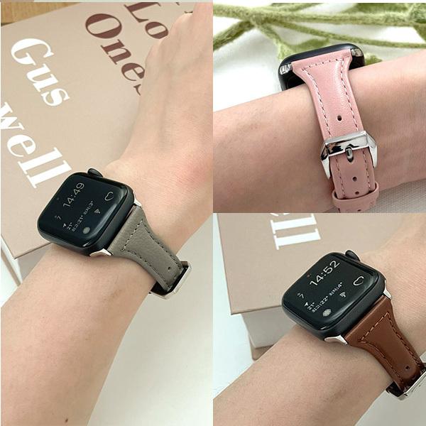 アップルウォッチ バンド ベルト 革 レザー おしゃれ 本皮 Apple Watch Series 7 6 SE 5 4 3 2 1 38mm 40mm 41mm 42mm 44mm 45mm | ブランド登録なし | 12