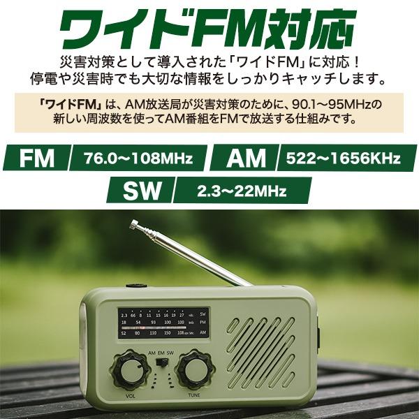 短波ラジオ - 防災特化、FM/AM、バッテリー超長持ち、懐中電灯付き Amazon.co.jp: ZHIWHIS 防災ラジオ ファン付き AM/FM/短波
