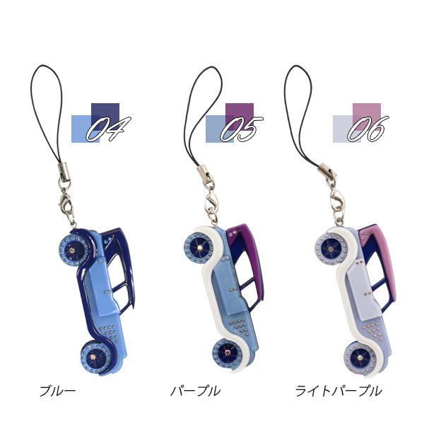 キーホルダー クルマ 車 かわいい アクリル スマホストラップ バッグ