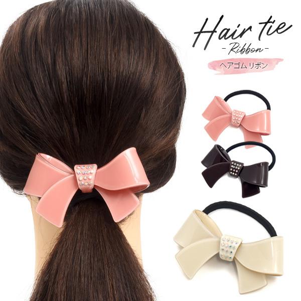 riii's♡ribbon様　ヘアアクセサリーセット ヘアゴム 髪ゴム リボン かわいい まとめ髪 レディース ギフト