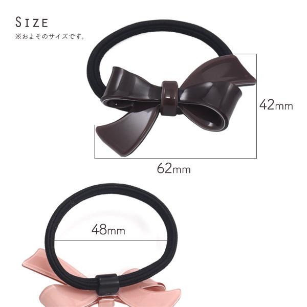 ヘアゴム 髪ゴム 結びリボン かわいい レディース ギフト プレゼント