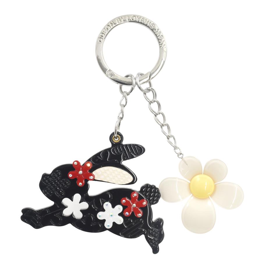 ＊希少＊La luice 黒うさぎ キーホルダー　バッグチャーム LA LUICE｜株式会社 るいす|LA LUICE｜株式会社 るいす｜LA LUICE