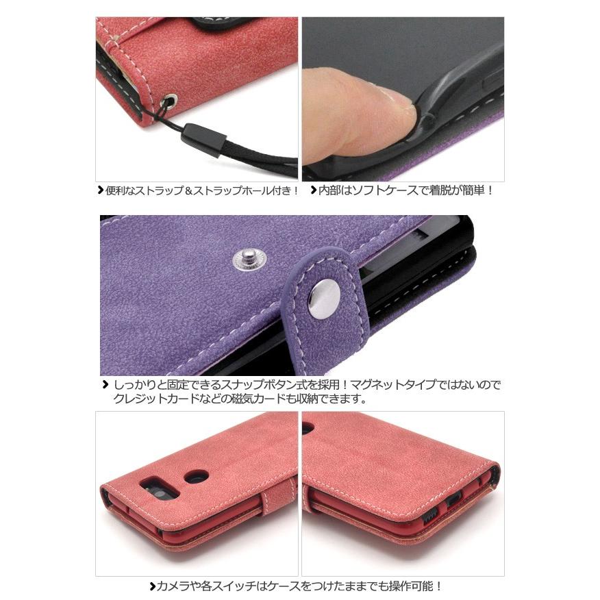 LG isai V30+ L-01K JOJO L-02K LGV35 兼用ケース 手帳型 スライド式