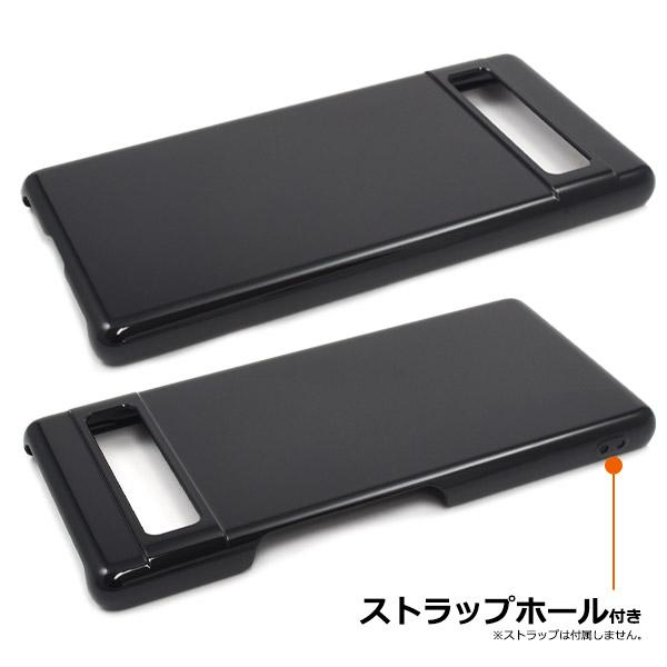 Google Pixel Pixel7a ケース カバー 黒 ブラック ハードケース 