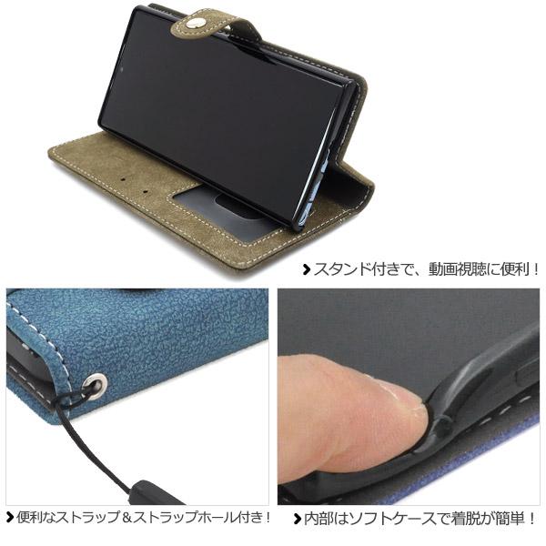 Galaxy S22 Ultra ケース 手帳型 スライド式カード収納 磁石不使用