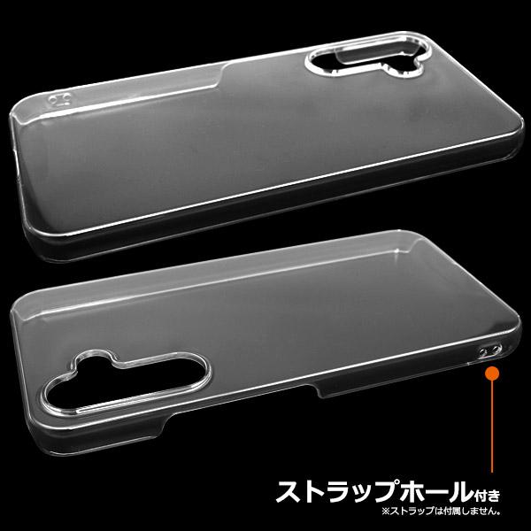 Galaxy A54 5G SC-53D【中古】ガラスフィルム・ケース【新品】 Galaxy A54 5G カバー ケース クリアー 透明 ハードケース 背面
