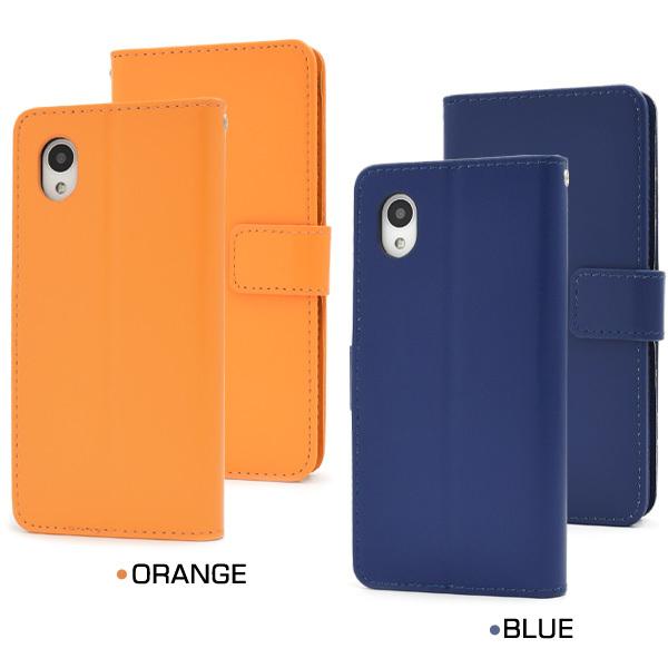 Galaxy A22 5G ケース 手帳型 選べる4色 カラー 合皮レザー