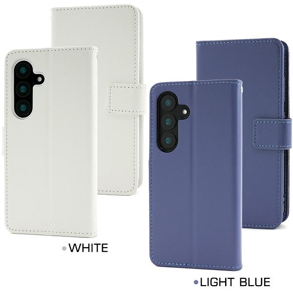 Galaxy S25 Ultra ケース 手帳型 合皮レザー 無地 SC-51F SCG31 SC-52F