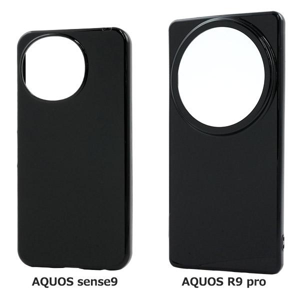 AQUOS sense9 sense8 R9 R9pro wish4 wish5 ケース カバー TPU ソフト