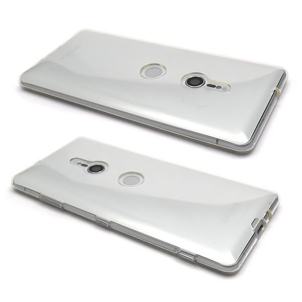 ケース3 Xperia XZ3 ケース TPU ソフトケース 3カラー 背面 カバー