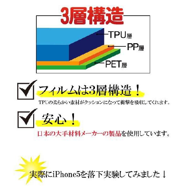 SO-04E　液晶保護フィルム（衝撃吸収）　Xperia A SO-04E　落としても割れない　エクスペリアエース｜n-style｜04