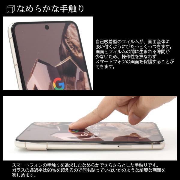 Google Pixel Pixel8 Pro ガラスフィルム 液晶画面保護 貼り付けキット