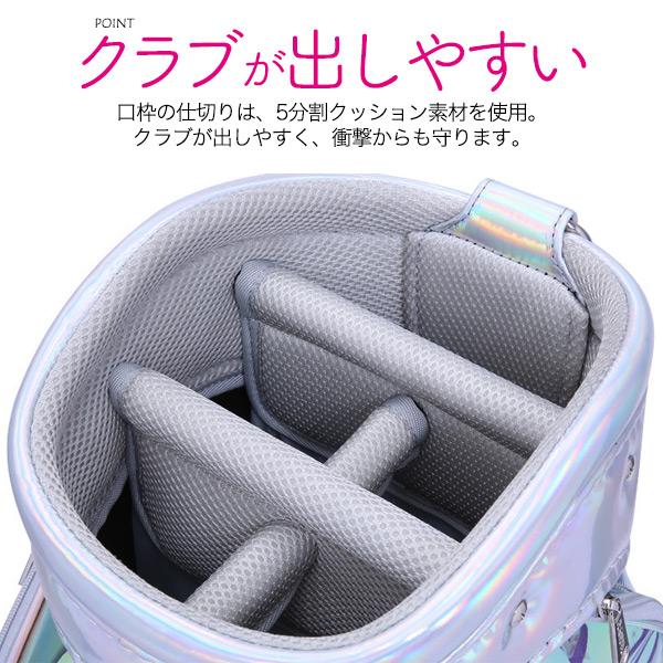 新品未使用　虹色 透明ゴルフバッグ 虹色 透明キャディバッグゴルフパックケース新品未使用 楽天市場