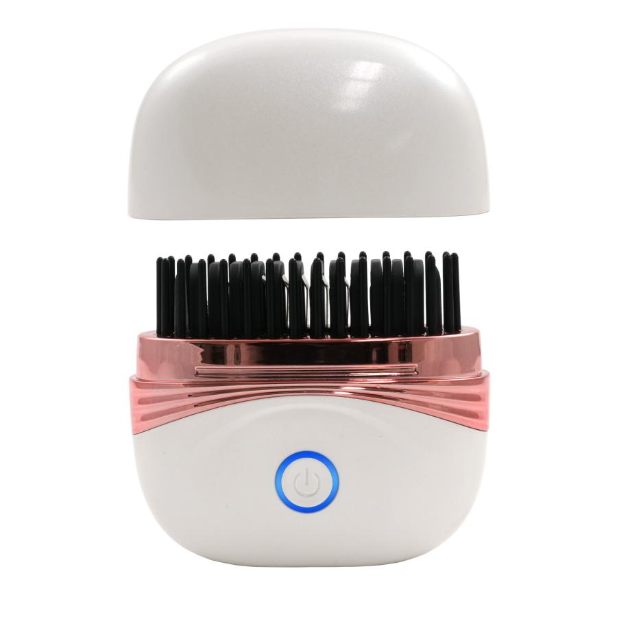 ヒートブラシ コードレス コンパクト ヘアアイロン ポータブル 携帯 