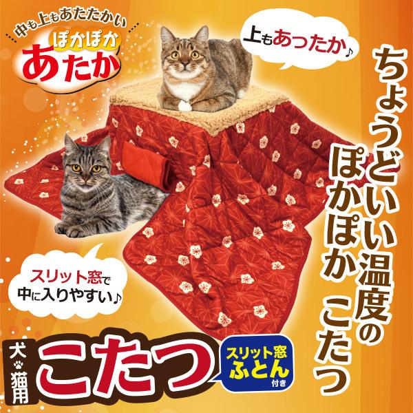 猫用こたつ セット ペット用 犬 猫 コタツ 本体+ふとん 秋 冬 ねこ ペット専用 キャットハウス ヒーター 暖房器具 かわいい かまくら型｜n-style｜02