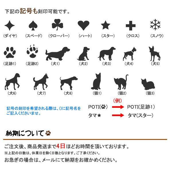 迷子札 犬 猫 ペット用 オーバル 名入れ オリジナル刻印 ステンレス製