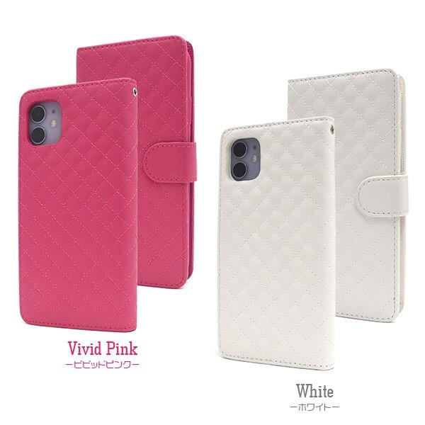 PLATA（プラタ） iPhone11 ケース 手帳型 ふわふわキルティングレザー