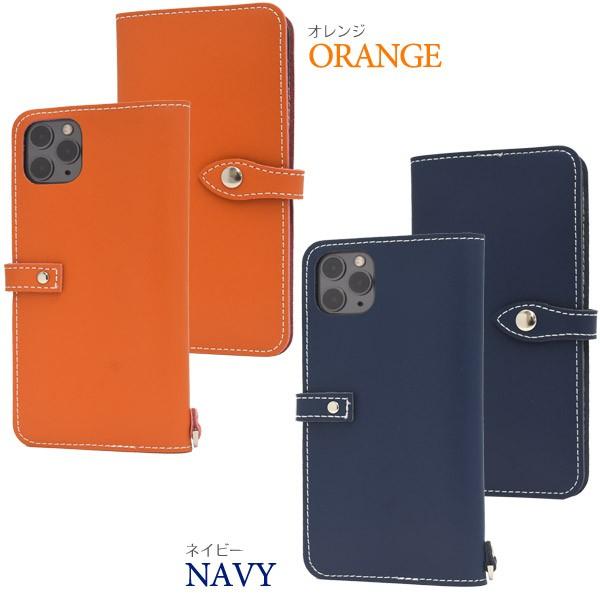 PLATA iPhone11 Pro Max ケース 手帳型 牛革 本皮レザー