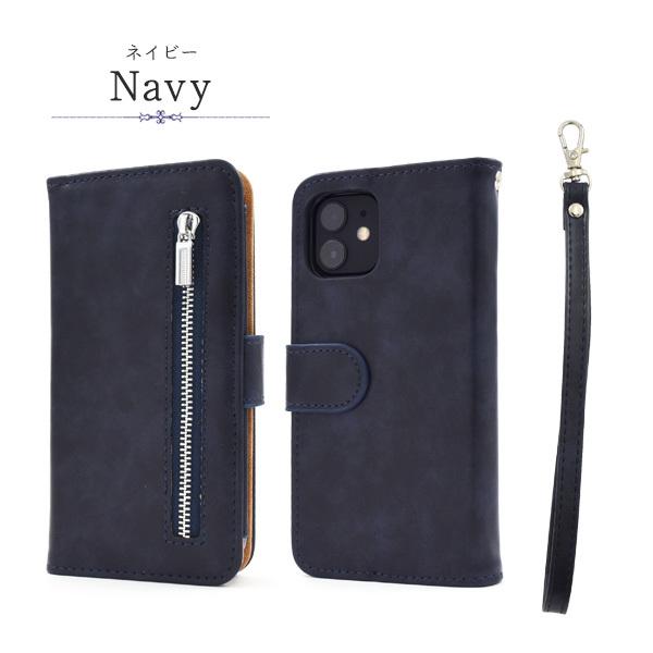 iPhone12pro（ケース付き） PLATA（プラタ） iPhone12 ケース iPhone12Pro 手帳型ケース ジップ