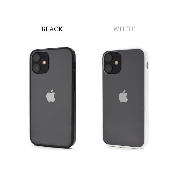 PLATA（プラタ） iPhone12mini カバー ケース 背面クリアー×カラー
