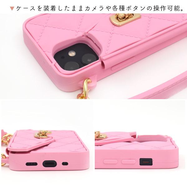 PLATA（プラタ） iPhone12mini カバー ケース ハンドバッグ型 シリコン