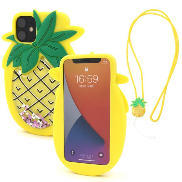 PLATA（プラタ） iPhone12mini カバー ケース パイン シリコン ソフト