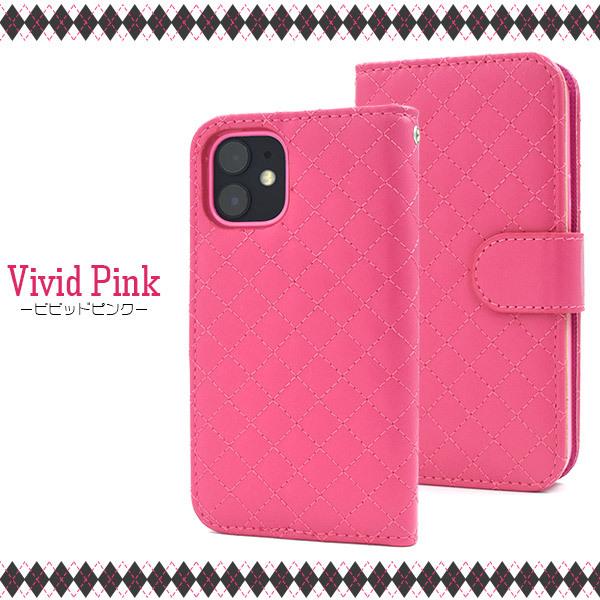 PLATA iPhone12mini 専用 手帳型ケース キルティングレザー おしゃれ